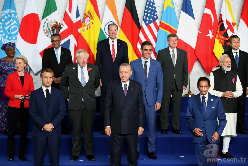 İtalya'da G20 Liderler Zirvesi başladı! Dünyanın merakla beklediği zirveden ilk görüntüler 7