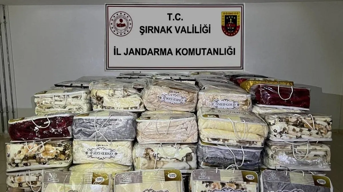 Şırnak'ta kaçakçılık operasyonu: 17 gözaltı