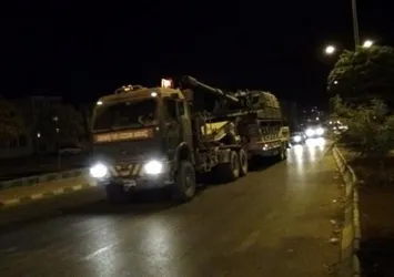 Suriye sınırına askeri sevkiyat ​