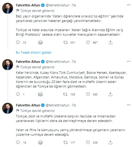 Son dakika: Sözcü Gazetesi’nin algı operasyonu çöktü! ’Katarlılara sınavsız üniversite’ yalanıyla ilgili peş peşe açıklama