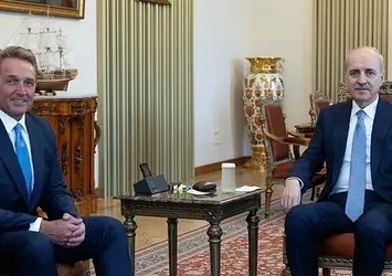 TBMM Başkanı Kurtulmuş ABD Büyükelçisi'ni kabul etti