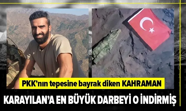 Son dakika: PKK'nın tepesine bayrak diken kahraman Yüzbaşı Coşkun! Karayılan'a en büyük darbeyi o indirmiş
