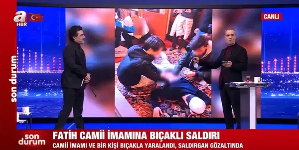 Fatih Camii imamına bıçaklı saldırı! Kurra Hafız Galip Usta omzundan yaralandı | Saldırgan tutuklandı