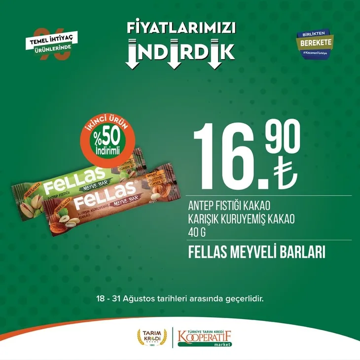 Tarım Kredi Market listeyi güncellendi! Yeni ürünleri görenler kapıda kuyruk oldu! 30'lu yumurta 68.50, Tereyağı 89.90, 40'lı tuvalet kağıdı 168.90 TL...