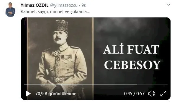 Yılmaz Özdil’den büyük hata! Kurtuluş Savaşı’nın kahramanını tanımadı