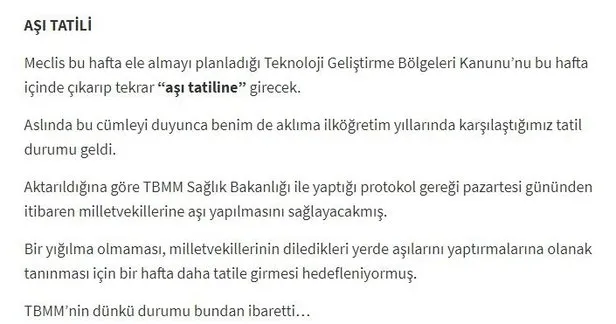 TBMM Başkanı Mustafa Şentop’tan aşı açıklaması: Milletvekilleri için bir planlama yoktur