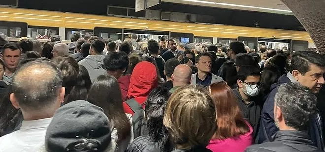 Üsküdar’da metro arızası! Seferler aksadı