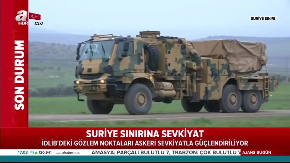 Suriye sınırına sevkiyat! Gözlem noktaları güçlendiriliyor |Video