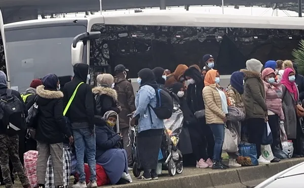 Paris'teki en büyük göçmen kampıydı! Tahliye edildi... - 3