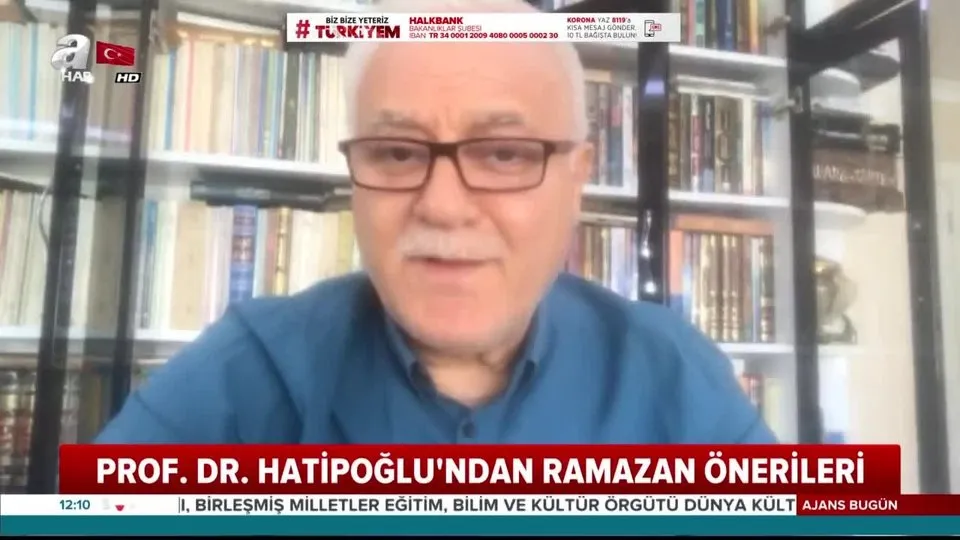Prof. Dr. Nihat Hatipoğlu sosyal mesafe kuralını Hz. Ömer’den verdiği örnekle anlattı |Video