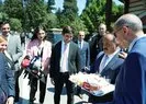 Erdoğan’dan gazetecilere dondurma ikramı