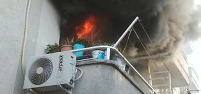 Adana Ceyhan’da psikolojisi bozuk genç kız evi ateşe verdi!