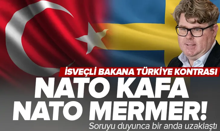 İsveç Adalet Bakanı Türkiye sorusunu geçiştirdi!