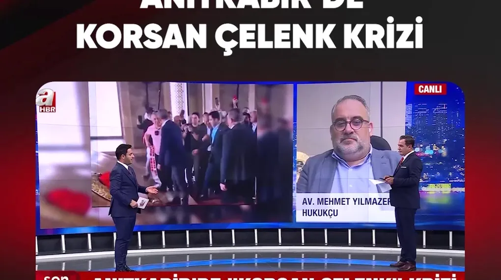 ANITKABİR'DE KORSAN ÇELENK KRİZİ