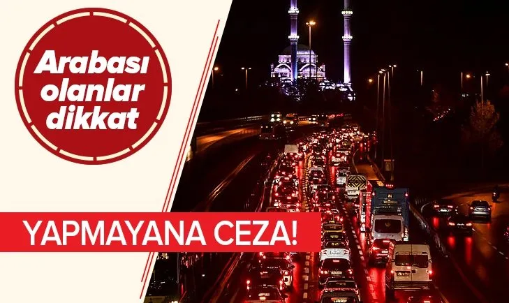 Kış lastiği takmayana büyük ceza! Zorunlu kış lastiği uygulaması ne zaman başlıyor?