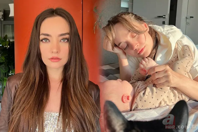 Cansel Elçin'in minik oğlu sevimliliğiyle kalpleri eritti! "Benziyor muyuz?" 1