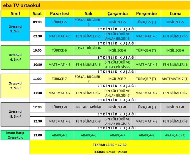 1584612829332.jpg Son dakika: Bakan Selçuk ders programını paylaştı! - 2