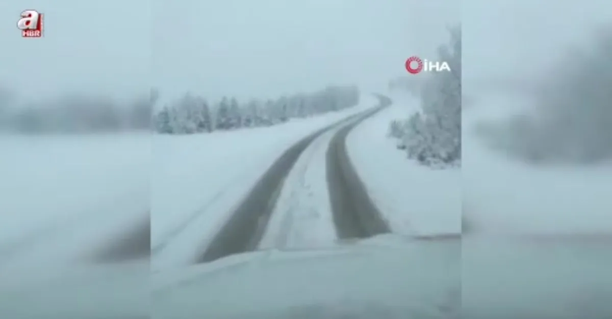Adana’nın yüksek kesimlerinde kar yağışı