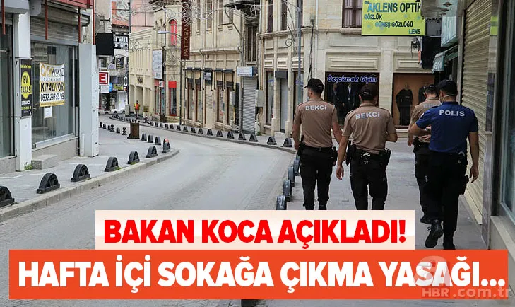 Bakan Fahrettin Koca açıkladı! Hafta içi sokağa çıkma yasağı gelecek mi? O tarihte gündeme gelecek 1