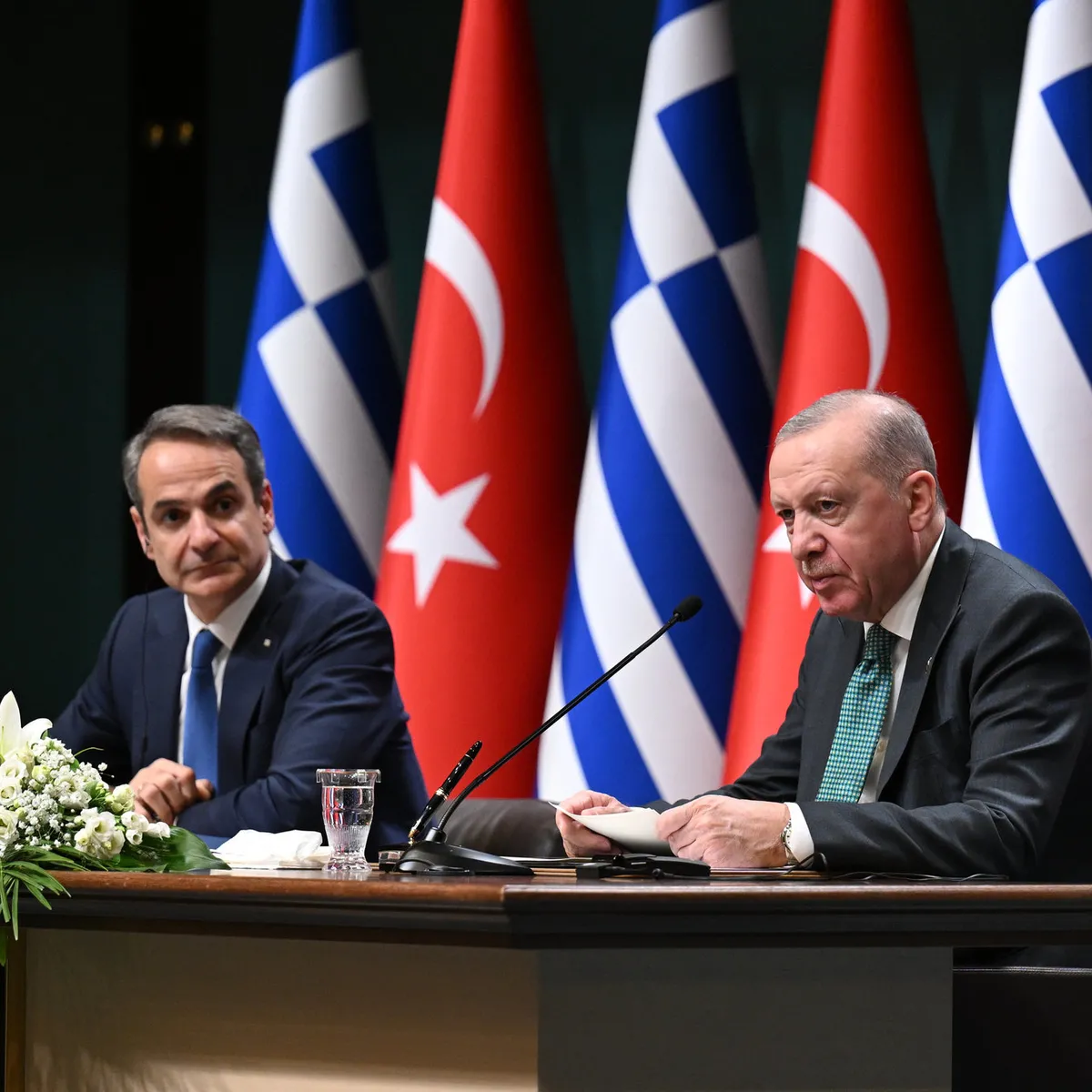 Başkan Erdoğan'dan Miçotakis onuruna yemek