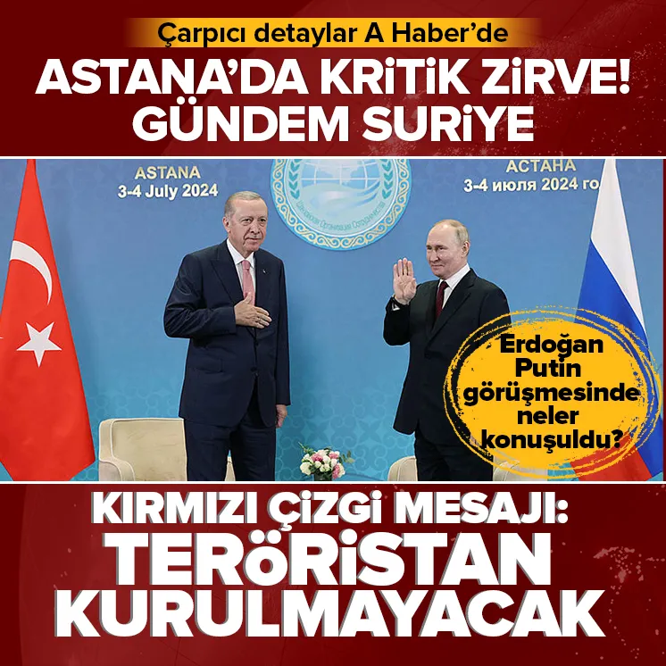 Başkan Erdoğan ve Putin görüşmesi sona erdi