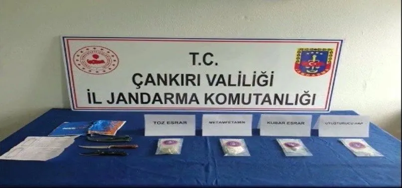 Çankırı'da uyuşturucu operasyonu: 6 şüpheli tutuklandı