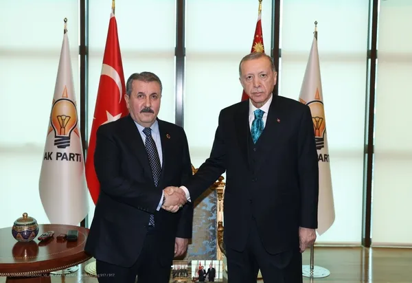 Son dakika | Başkan Erdoğan Destici’yi kabul etti