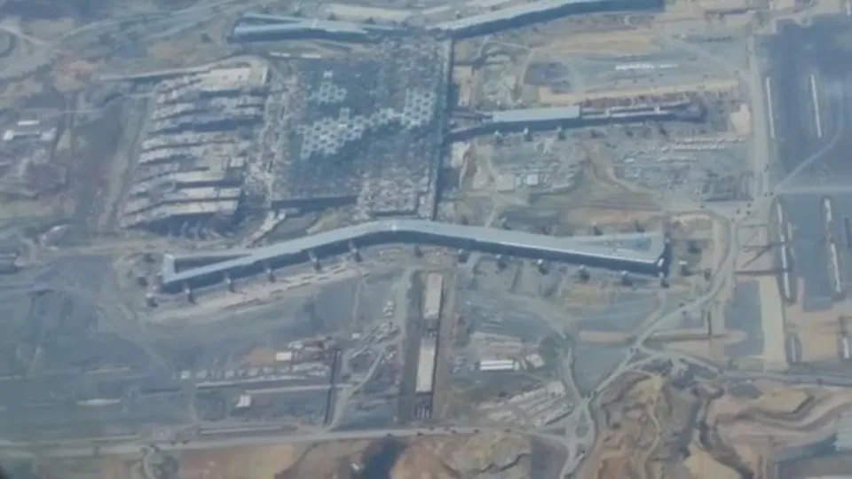 İstanbul Yeni Havalimanı'nın son hali havadan görüntülendi