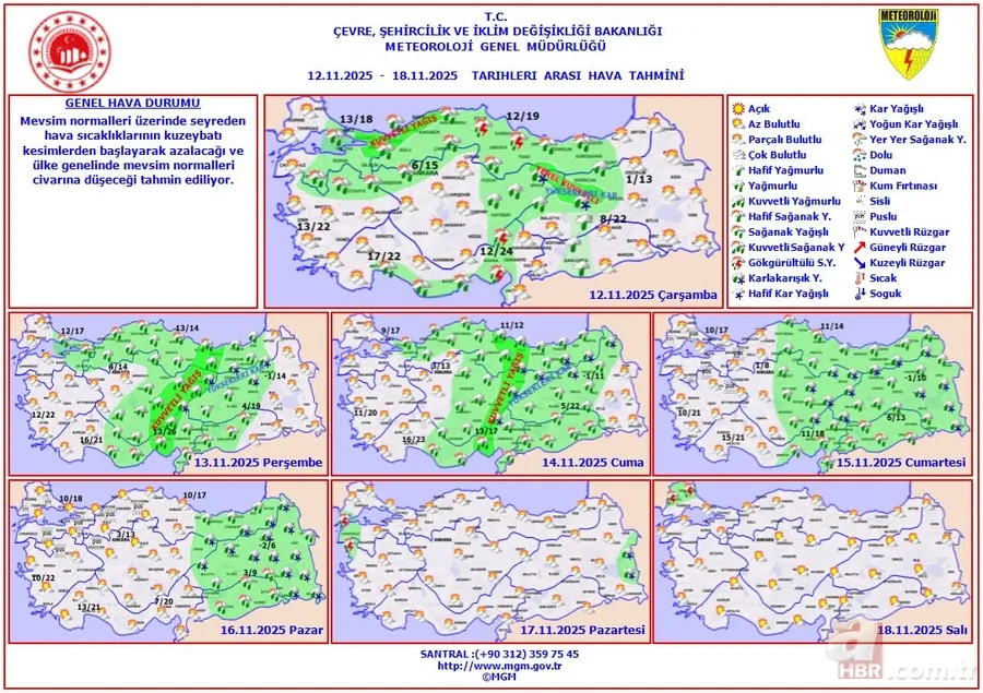 Yeni dalga “Kış Başladı” dedirtecek! Meteoroloji’den sarı alarm: Yağmur ve kar geliyor! İstanbul, Balıkesir, Zonguldak... 7