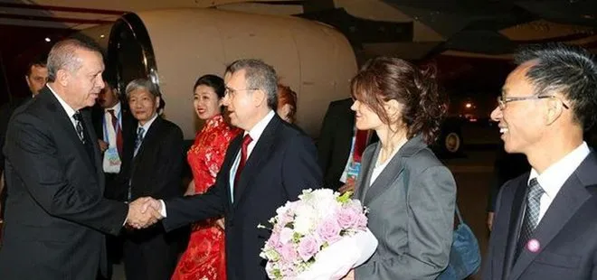 Cumhurbaşkanı Erdoğan Çin’e geldi