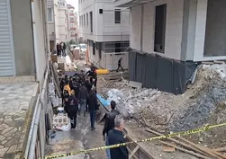 İstanbul'daki inşaatta şantiye şefinin feci sonu