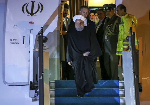 Başkan Erdoğan Ruhani'yi resmi törenle karşıladı - 3