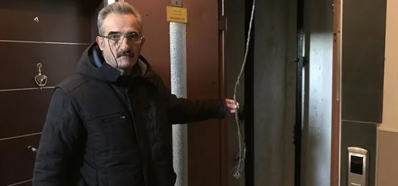 Ankara'da asansör kazası: 8. kattan düştü