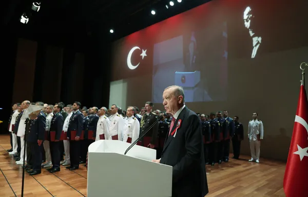 Son dakika: Başkan Erdoğan'dan Milli Savunma Üniversitesi'ndeki Mezuniyet Töreni'nde önemli açıklamalar - 2