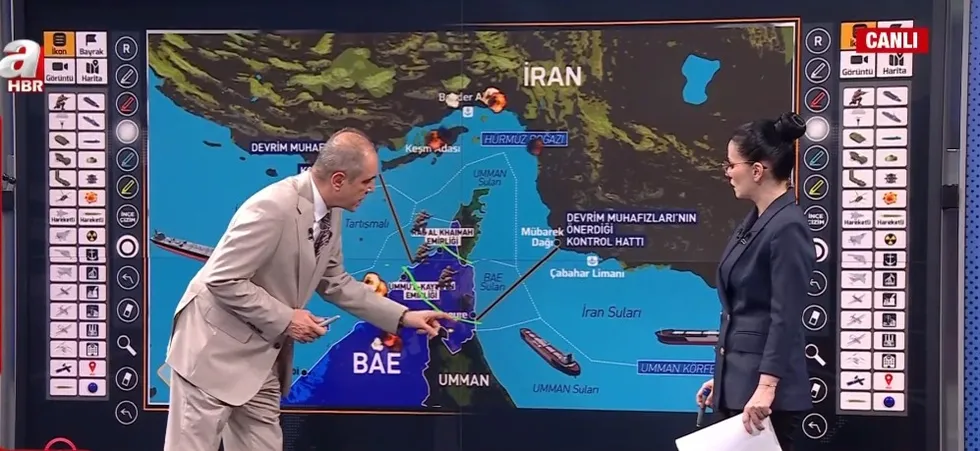 hurmuzde-bae-uzerinden-savasin-fitili-ateslendi-irana-kuveyt-isgali-benzeri-tuzak-plani-mi-1778192122541.jpg Mete Sohtaoğlu, Saddam Hüseyin'in Kuveyt'e 1990 yılında yaptığı işgalin bir benzerinin İran'da tasarlanmak istediğini belirtti. (Foto: A Haber - Ekran Görüntüsü)