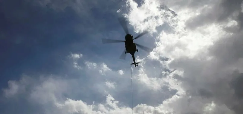 Nepal'de içinde bakanın da bulunduğu helikopter düştü