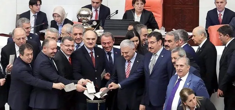 TEKLİFİN 10'UNCU MADDESİ 340 OYLA KABUL EDİLDİ
