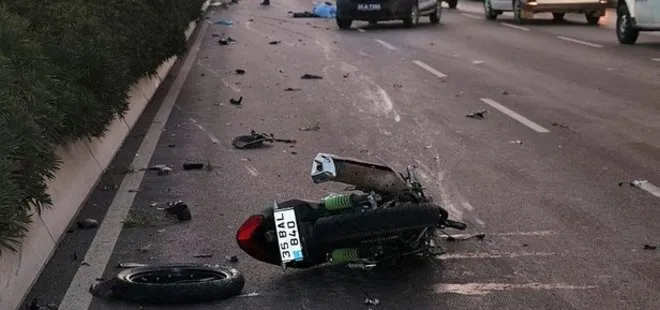 İzmir’de feci kaza! Motosiklet sürücüsü hayatını kaybetti