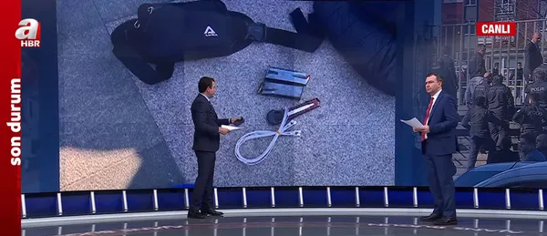 Adliye saldırısının şifreleri A Haber’de! Bu fotoğraf ilk kez A Haber’de: Canlı yayın düzenliği yerleştirmişler