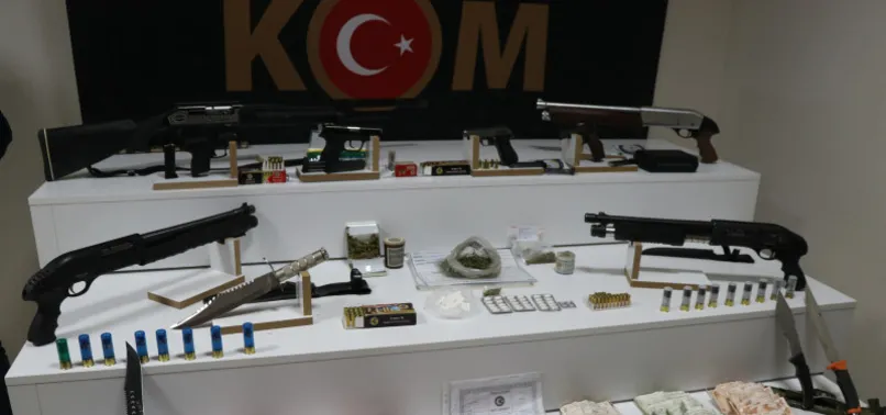 Silindir operasyonu çok sayıda mühimmat ele geçirildi