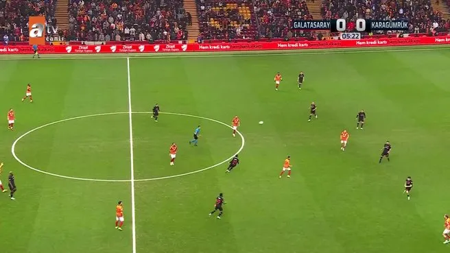 Galatasaray 0-1 Fatih Karagümrük