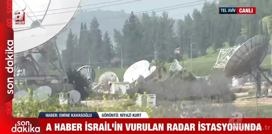 Hizbullah İsrail'de radar üssünü vurdu! Özel görüntüler sadece A Haber'de 10