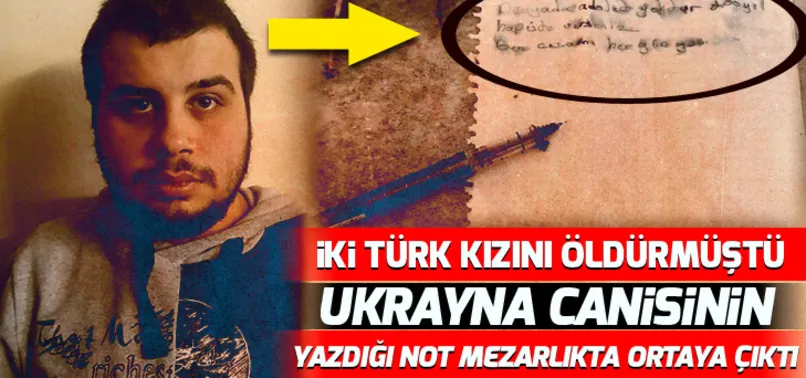 Ukrayna zanlısı Hüsnü Can Ç'nin Pendik'teki mezarlıkta geriye kalan izleri!