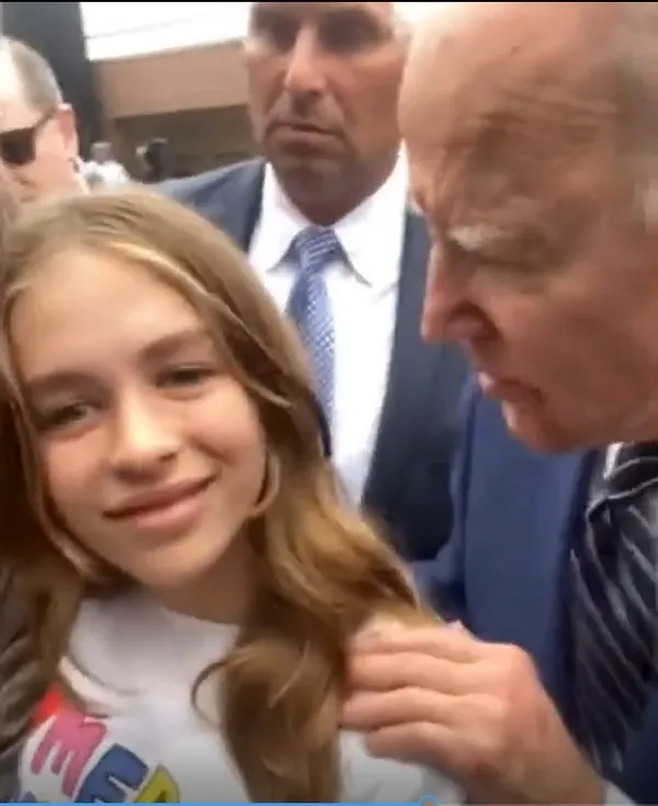 Joe Biden’a eleştiriler yağmur gibi! Küçük kıza tepki çeken ilişki öğüdü