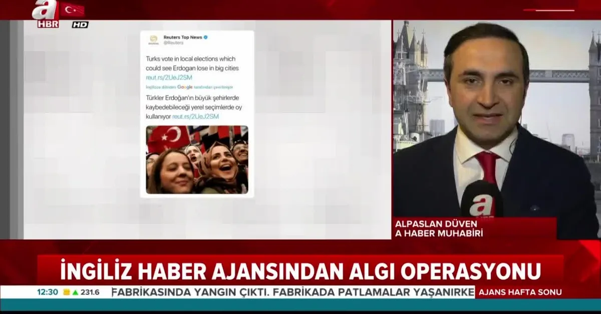 İngiliz haber ajansından algı operasyonu!