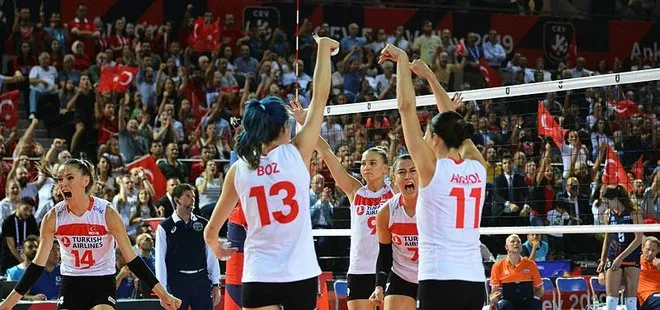 A Milli Kadın Voleybol Takımı, Avrupa Şampiyonası’nda yarı finale yükseldi