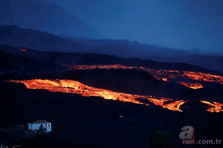 Evler, tarım alanları, okullar... Önüne geleni yok ediyor! La Palma’da lav fırtınası
