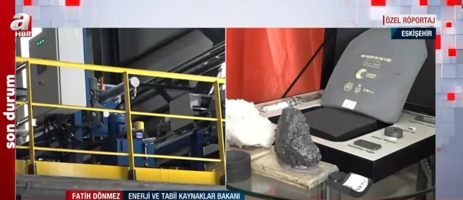 Enerji ve Tabii Kaynaklar Bakanı A Haber’de! Nadir toprak elementleri oksitlerinin üretimine başlandı