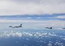 Çin de savaş jetlerini havalandırdı!