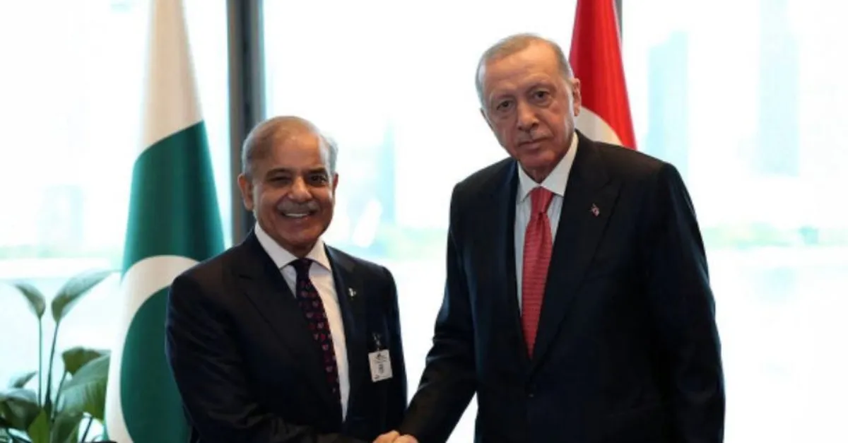 Başkan Erdoğan Şahbaz Şerif ile görüştü